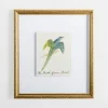 The Dark Green Bird Framed Art Print-Kirkland's Home Fashion