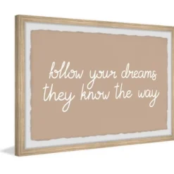 They Know The Way Framed Wall Plaque-Kirkland's Home Flash Sale