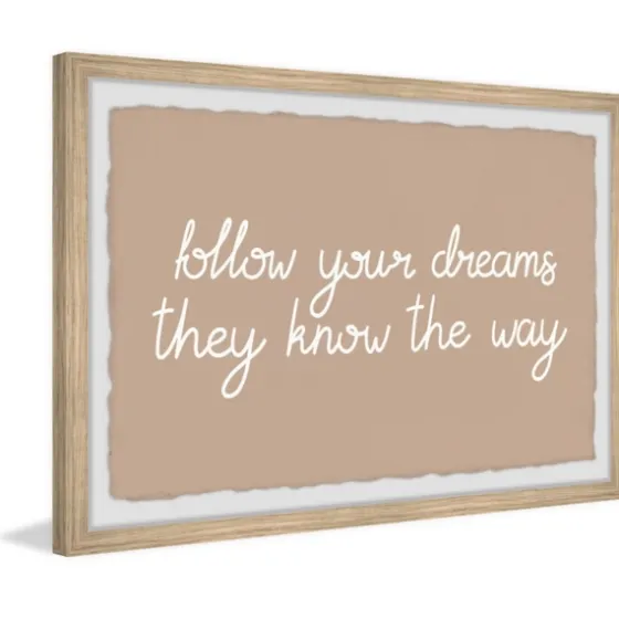 They Know The Way Framed Wall Plaque-Kirkland's Home Flash Sale
