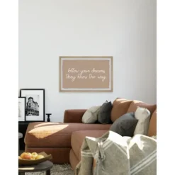They Know The Way Framed Wall Plaque-Kirkland's Home Flash Sale