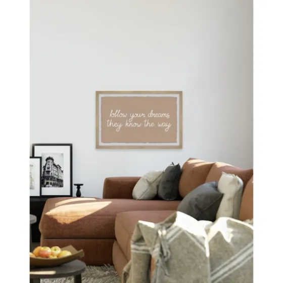 They Know The Way Framed Wall Plaque-Kirkland's Home Flash Sale