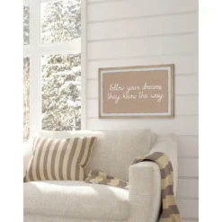They Know The Way Framed Wall Plaque-Kirkland's Home Flash Sale