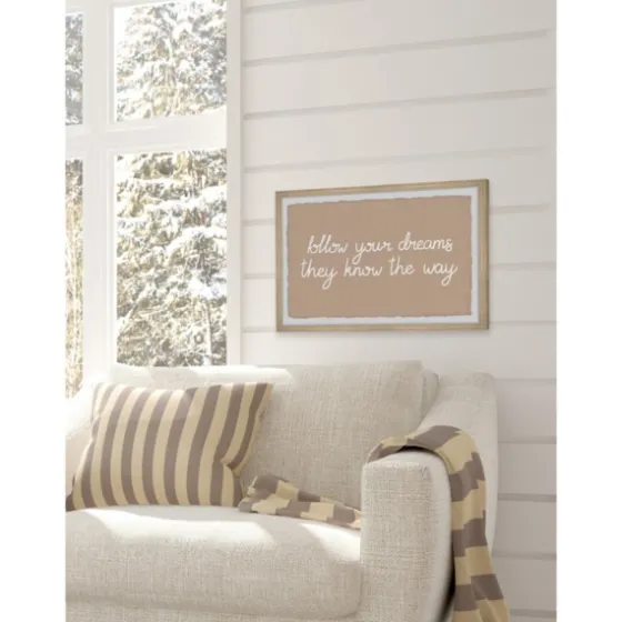They Know The Way Framed Wall Plaque-Kirkland's Home Flash Sale