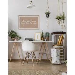 They Know The Way Framed Wall Plaque-Kirkland's Home Flash Sale