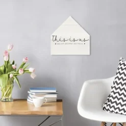 This Is Us House Shaped Canvas Art Print-Kirkland's Home Online