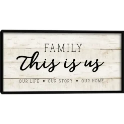 This Is Us Wooden Wall Plaque-Kirkland's Home Cheap