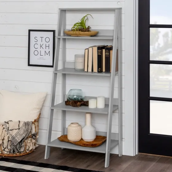 4-Tier Ladder Bookshelf-Kirkland's Home Cheap