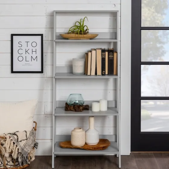 4-Tier Ladder Bookshelf-Kirkland's Home Cheap