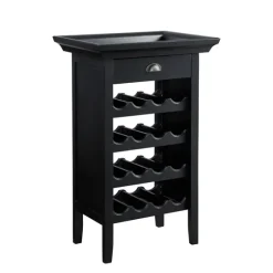4-Tier Wood Wine Rack-Kirkland's Home Fashion