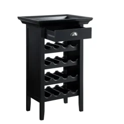 4-Tier Wood Wine Rack-Kirkland's Home Fashion