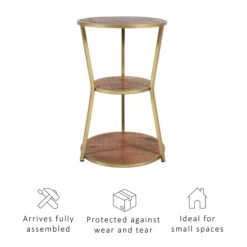 Tiered Hourglass Accent Table-Kirkland's Home Fashion