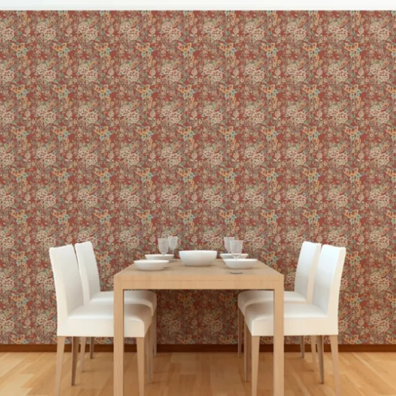 Tiger Flowers Peel And Stick Wall Mural-Kirkland's Home Fashion