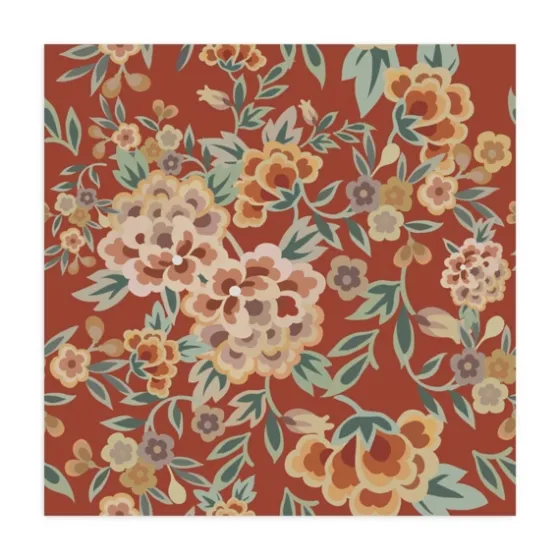 Tiger Flowers Peel And Stick Wall Mural-Kirkland's Home Fashion