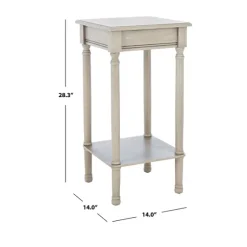 Tilley Beige Classic Square Accent Table-Kirkland's Home Store