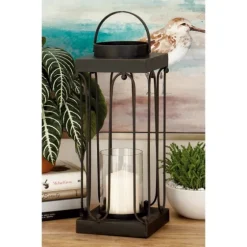 Tin Open Frame Lanterns, Set Of 2-Kirkland's Home Online