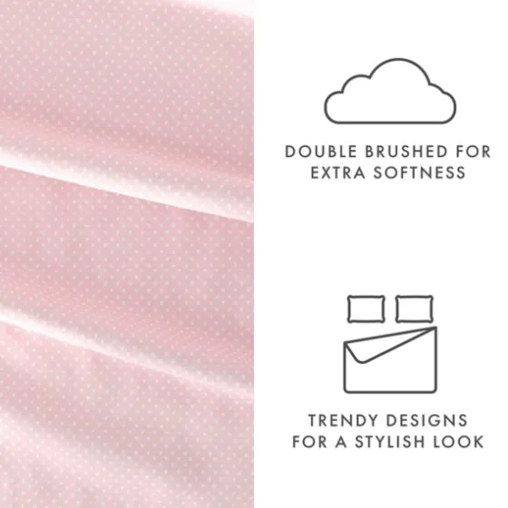 Tiny Hearts 3-Pc. Twin Sheet Set-Kirkland's Home Cheap