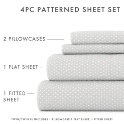 Tiny Hearts 3-Pc. Twin Sheet Set-Kirkland's Home Sale