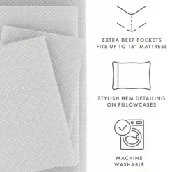 Tiny Hearts 3-Pc. Twin Sheet Set-Kirkland's Home Sale