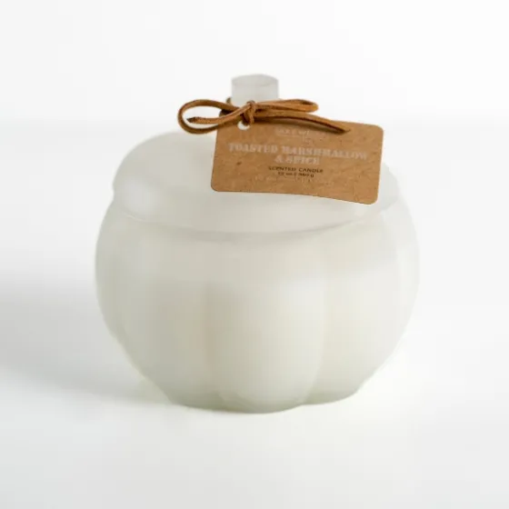 Toasted Marshmallow And Spice Pumpkin Jar Candle-Kirkland's Home Best