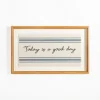 Today Is A Good Day Striped Wall Plaque-Kirkland's Home Fashion