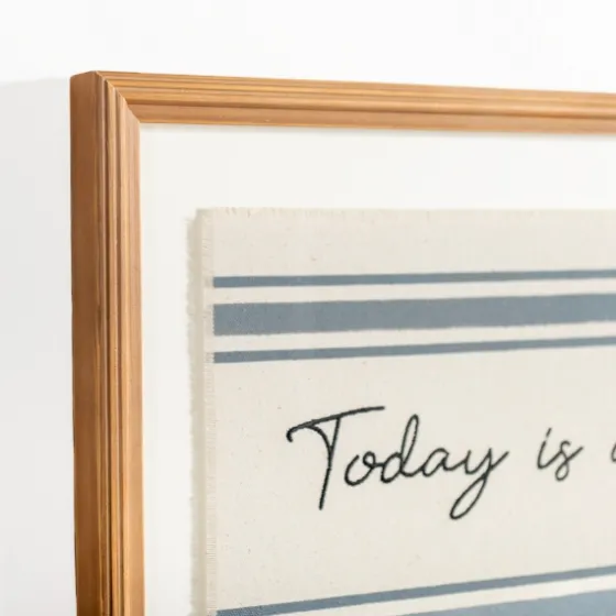 Today Is A Good Day Striped Wall Plaque-Kirkland's Home Fashion