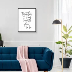 Together Is Our Favourite Canvas Art Print-Kirkland's Home Cheap