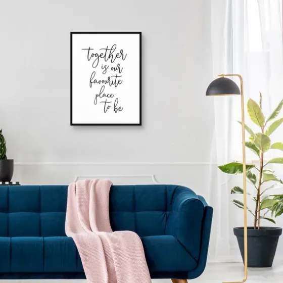 Together Is Our Favourite Canvas Art Print-Kirkland's Home Cheap