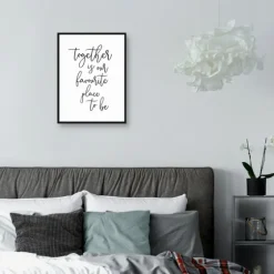 Together Is Our Favourite Canvas Art Print-Kirkland's Home Cheap