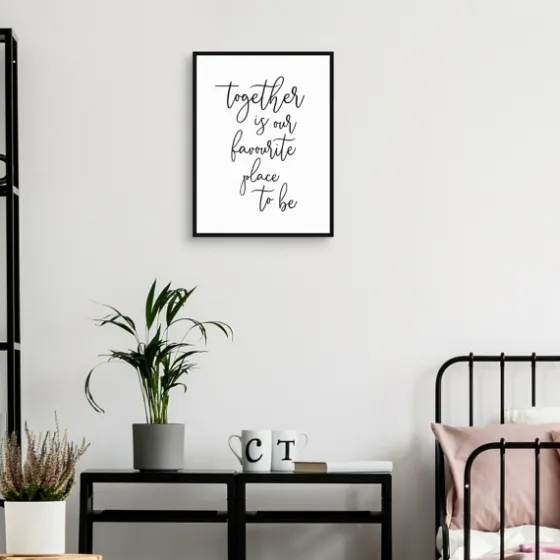 Together Is Our Favourite Canvas Art Print-Kirkland's Home Cheap