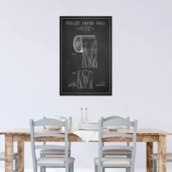 Toilet Paper Patent Canvas Art Print, 18X26 In.-Kirkland's Home Flash Sale