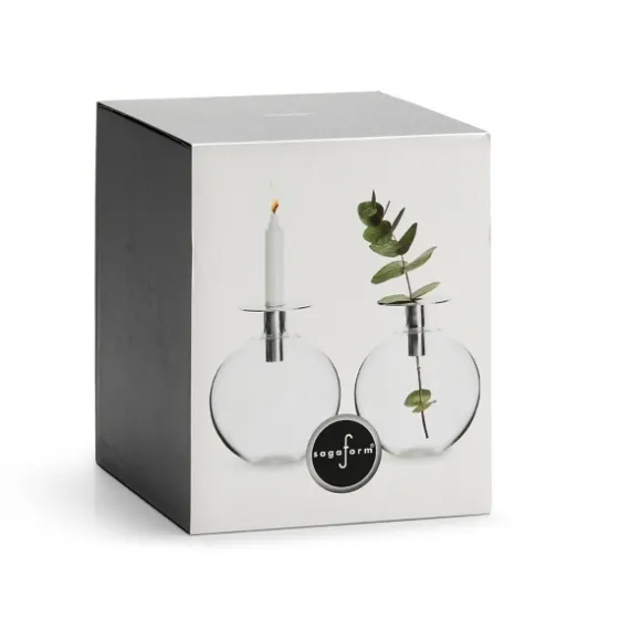 Top Clear Glass Vase-Kirkland's Home Fashion