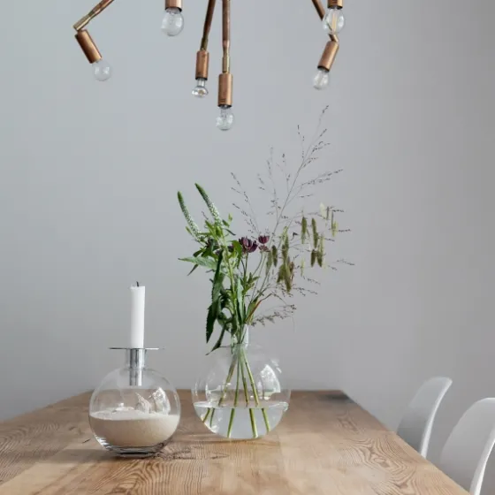 Top Clear Glass Vase-Kirkland's Home Fashion