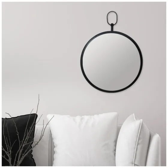 Top Loop Round Wall Mirror-Kirkland's Home Flash Sale