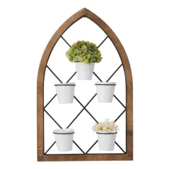 Traditional Arch Metal Wall Planter-Kirkland's Home Best