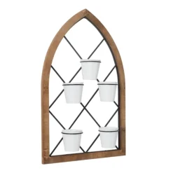 Traditional Arch Metal Wall Planter-Kirkland's Home Best