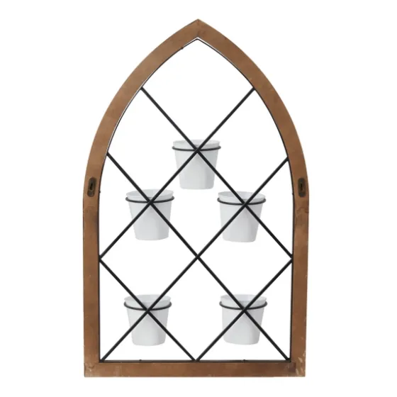 Traditional Arch Metal Wall Planter-Kirkland's Home Best