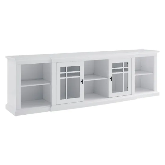Transitional Breakfront 2-Door Media Console-Kirkland's Home Discount