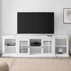 Transitional Breakfront 2-Door Media Console-Kirkland's Home Discount