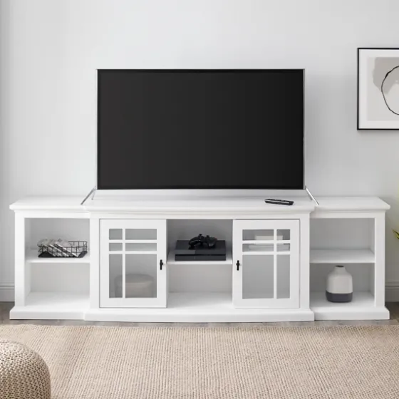 Transitional Breakfront 2-Door Media Console-Kirkland's Home Discount