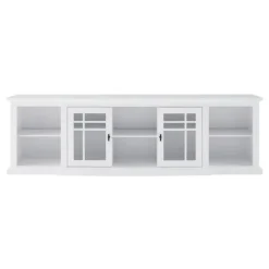 Transitional Breakfront 2-Door Media Console-Kirkland's Home Discount