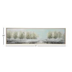Tree Line Landscape Framed Canvas Art Print-Kirkland's Home Sale