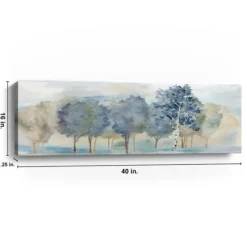 Tree Line Reflection Panel Giclee Canvas Art Print-Kirkland's Home Store
