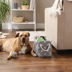 Trellis Paw Print Storage Basket, 14 In.-Kirkland's Home Store