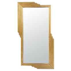 Trenla Gold Linear Wall Mirror-Kirkland's Home Fashion