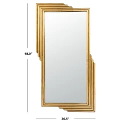 Trenla Gold Linear Wall Mirror-Kirkland's Home Fashion