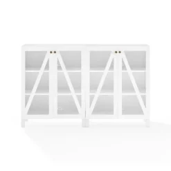 Triangle 4-Door Wood Media Cabinet-Kirkland's Home Discount