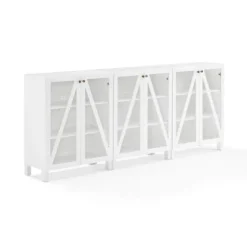 Triangle 6-Door Wood Media Cabinet-Kirkland's Home Shop