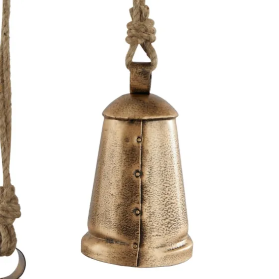 Triangular Aged Hanging Bells, Set Of 3-Kirkland's Home Hot