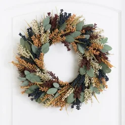 Tricolor Eucalyptus Wreath-Kirkland's Home New