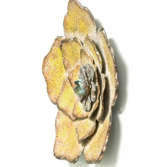 Tri-Colored Rustic Flower Wall Plaques, Set Of 3-Kirkland's Home Best